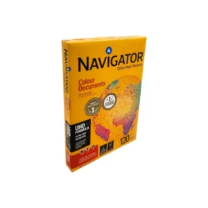 NAVIGATOR COLOUR DOCUMENTS A4 White Paper 120gsm – Ream